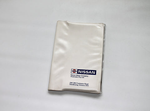 NISSAN SKYLINE R31 - SERVICE BOOKLET AND POUCH