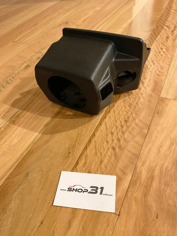 NISSAN SKYLINE R31 - STEERING COLUMN SURROUND BLACK