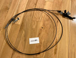 NISSAN SKYLINE R31 - BONNET/FUEL LATCH CABLE