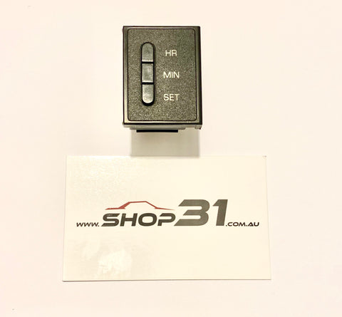 Nissan Skyline R31 - Series 3 Clock Dash Button